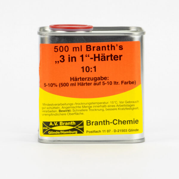 Brantho-Korrux 3 in 1 hardener – Branth’s 3 in 1 Härter 10:1