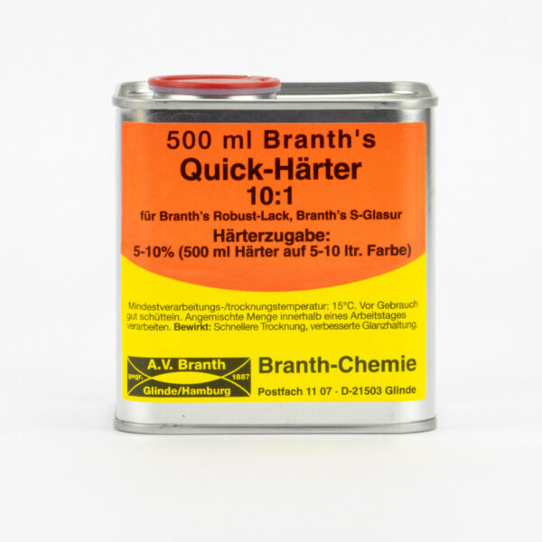 Brantho-Korrux Robust Lack Quick hardener – Branth’s Quick-Härter 10:1, suitable for S-Glasur and Robust Lack